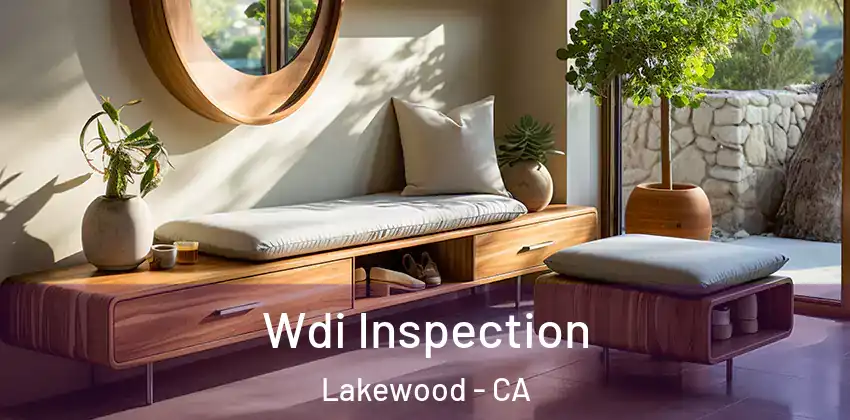  Wdi Inspection Lakewood - CA